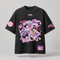 POLERA ACID WASH KUROMI WORLD
