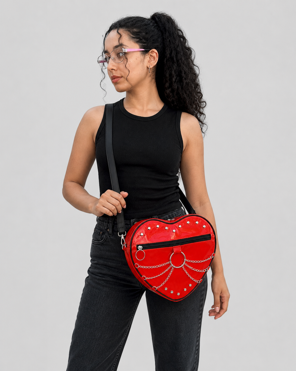 MOCHILA RED PUNKHEART